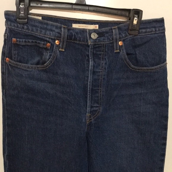 Levi Strauss Blue Jeans - Boot Cut - 30/33 - Picture 2 of 8